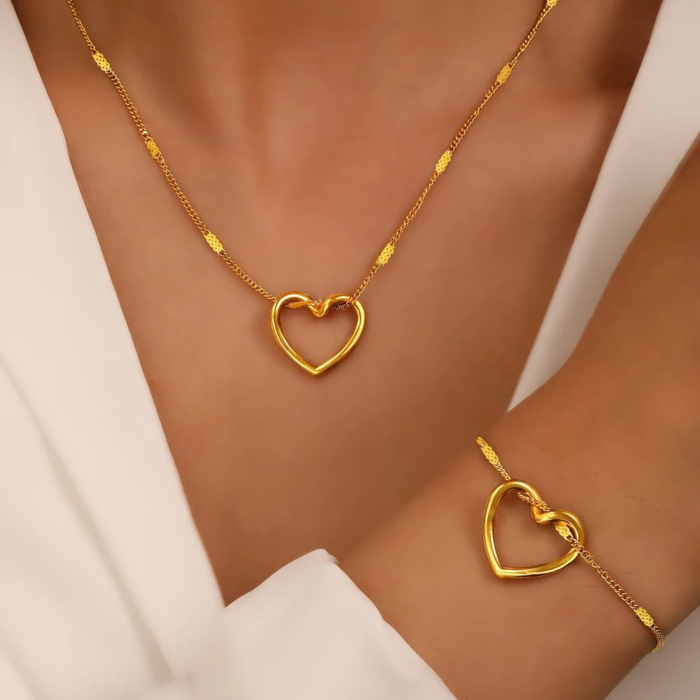 Stainless Heart Necklace