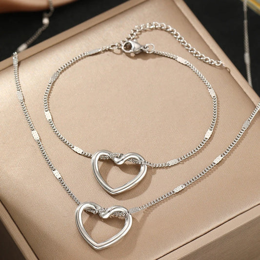 Stainless Heart Necklace