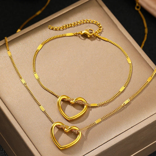 Stainless Heart Necklace